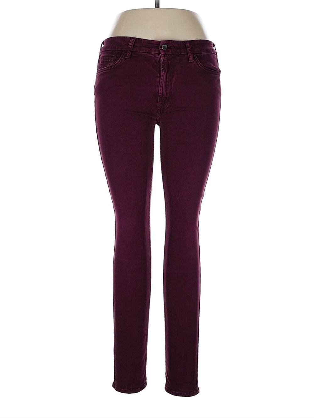 Jen7 By 7 FOR ALL MANKIND Women's Skinny Mid-Rise Jeans SIZE 10